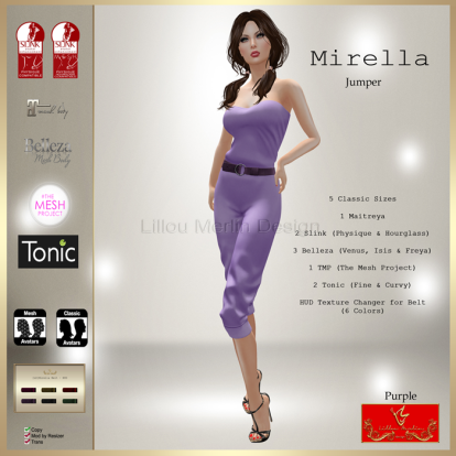 [LD] Mirella - Jumper - Purple xs